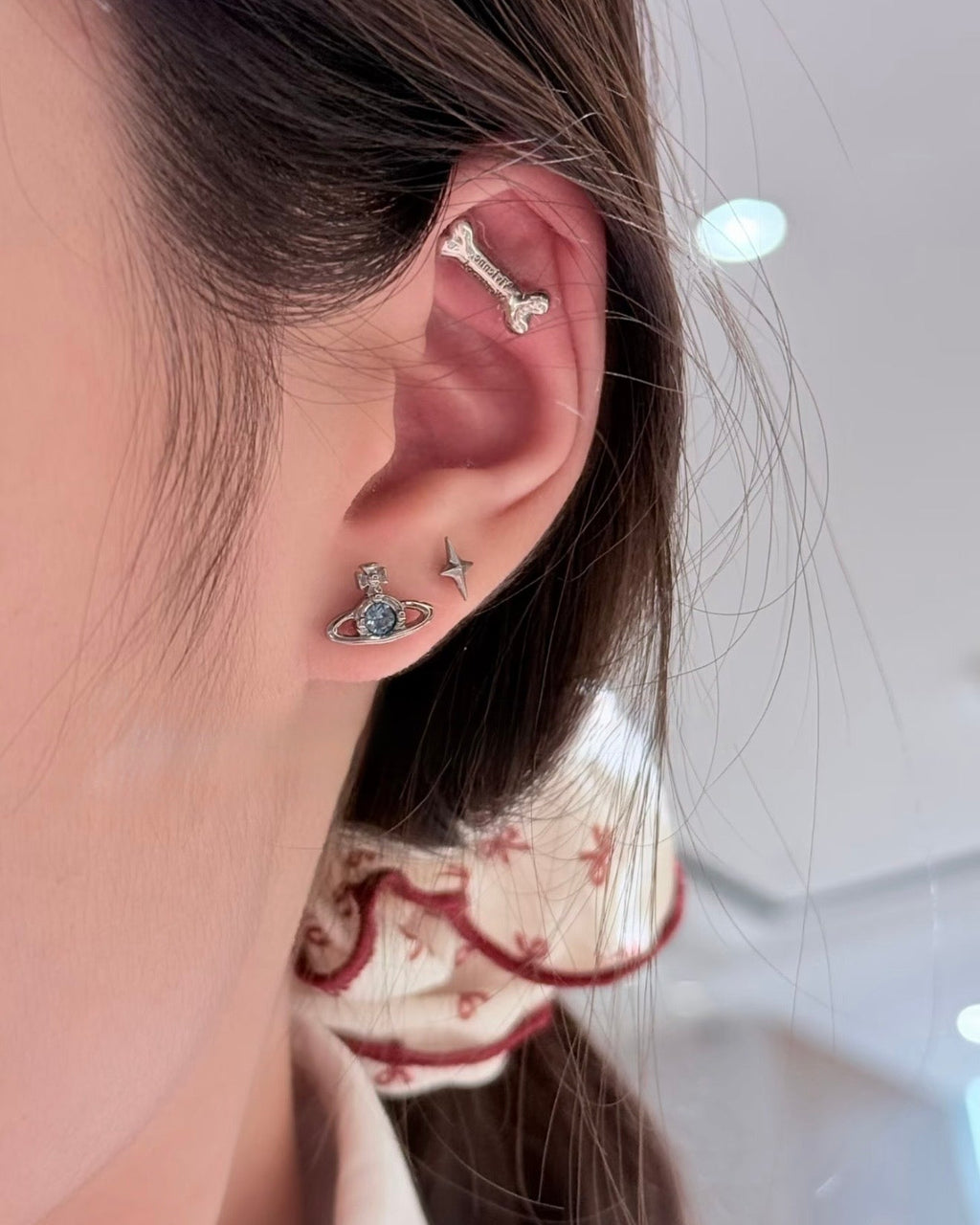 Vivienne Westwood Nano Solitaire Earrings
