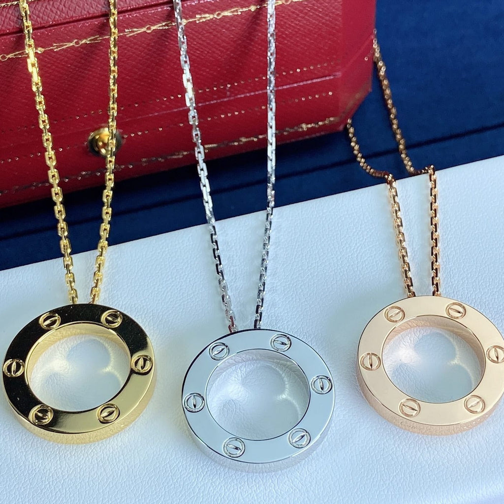 CARTIER LOVE NECKLACE 16MM