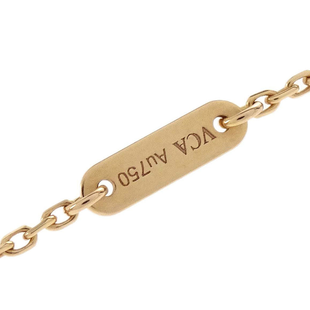 Van Cleef & Arpels Sweet Alhambra Necklace Carnelian Au750 Jewelry 167790