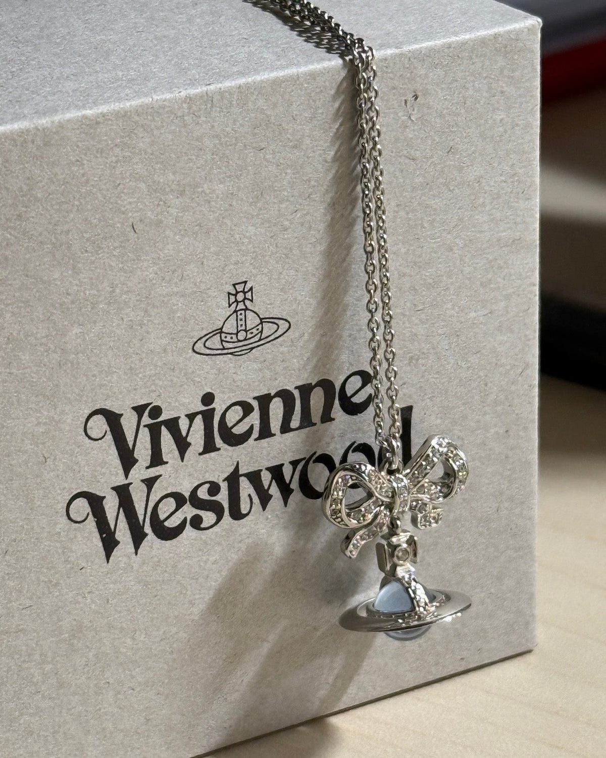 Vivienne Westwood Octavie Necklace иќґиќ¶зµђж�џзђѓ 100%зґ”йЉЂ [IVEз›ґдє•жЂњеђЊж¬ѕ]