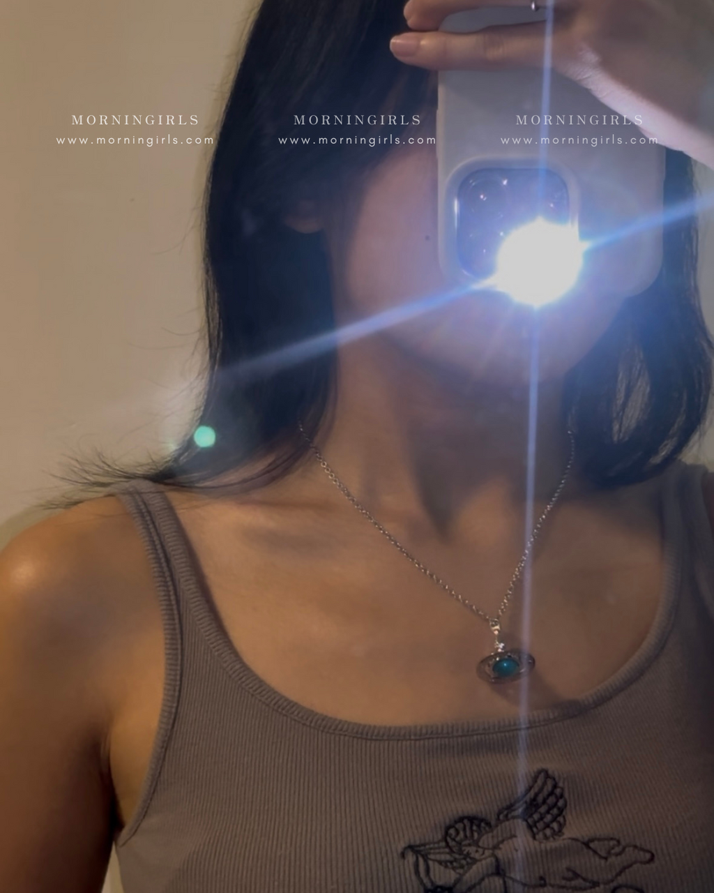 Vivienne Westwood ORB Pendant Crystal Necklace