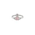 Vivienne Westwood Platinum Champagne Reina Petite Ring