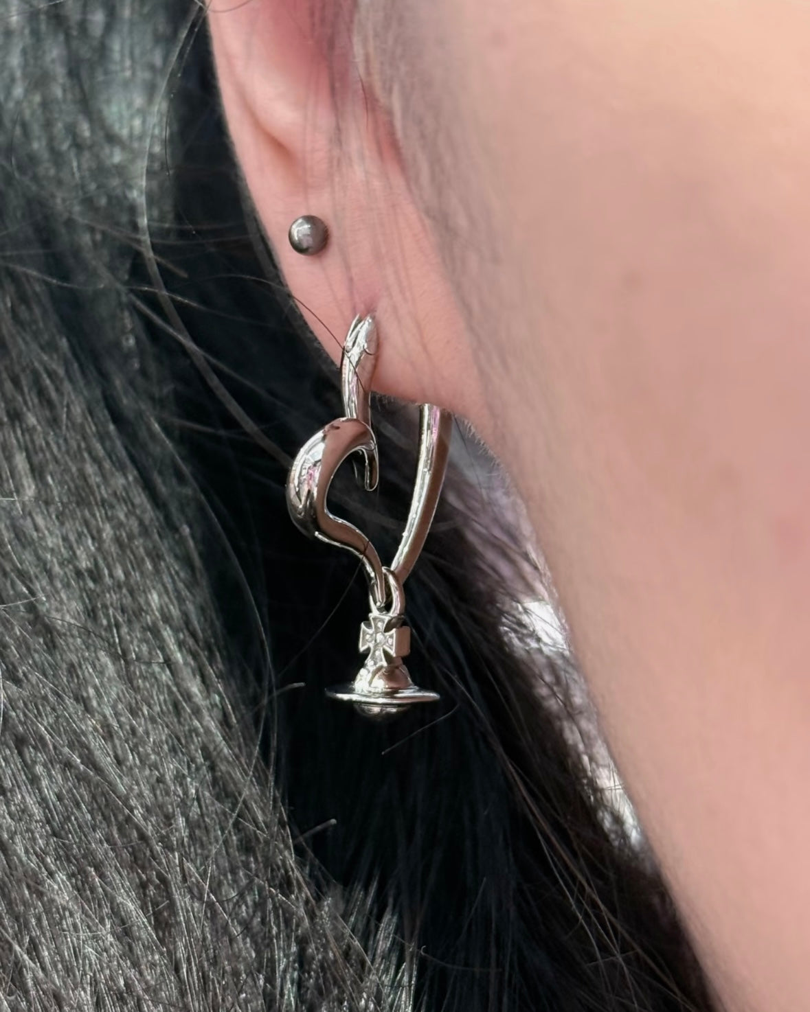 Vivienne Westwood Emily Earrings [2025 Newest Limited Edition Heart-Shaped Earrings on Sale]