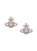 Valentina Orb Earrings - Silver/Pink - 62010101-02P271