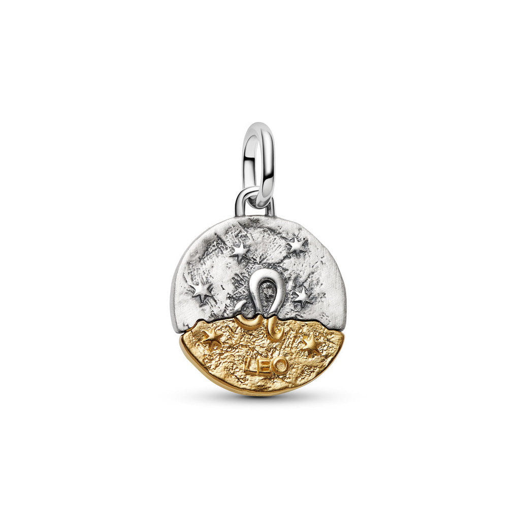 Pandora Gold Leo Medallion Charm