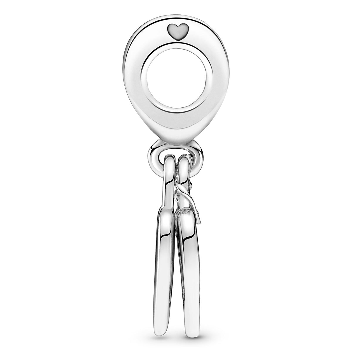 Pandora Rose Heart Padlock Dangle Charm