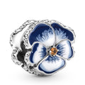 Pandora Pansy Flower Charm