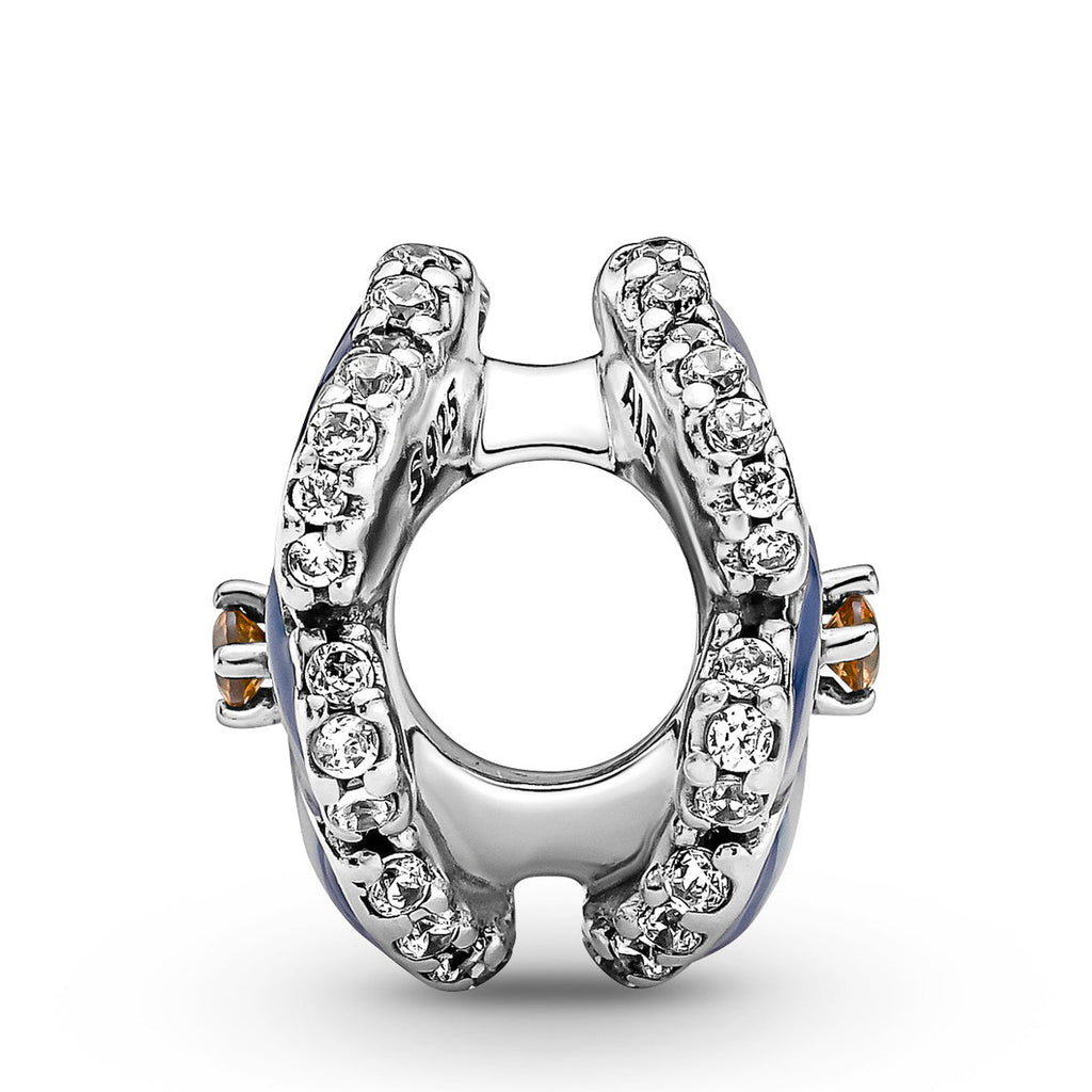Pandora Pansy Flower Charm