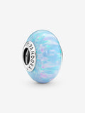 Opalescent Ocean Blue Charm - Sterling Silver - 791691C01