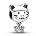 Pandora Pet Cat & Bow Charm