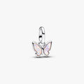 Pink Butterfly Mini Dangle Pandora Charm