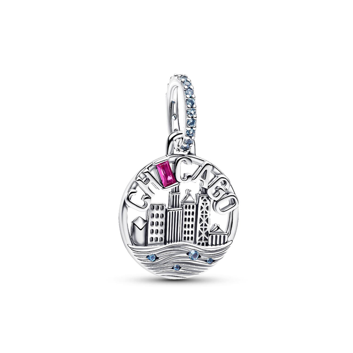 Pandora Chicago Skyline Dangle Charm