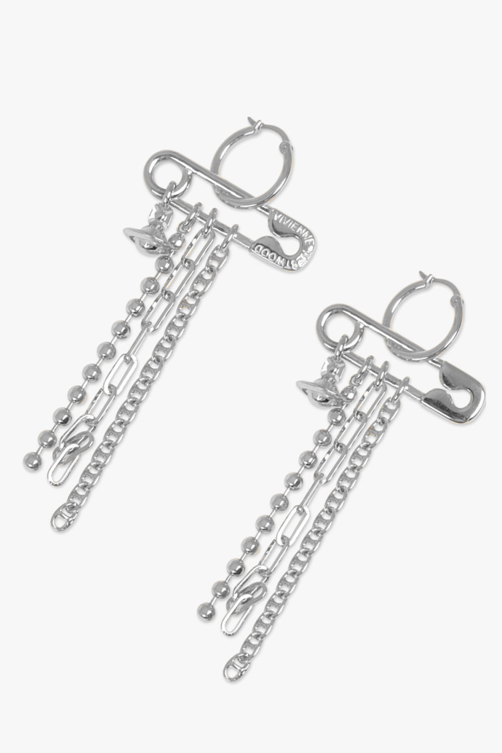 Ginetta Earrings | Silver