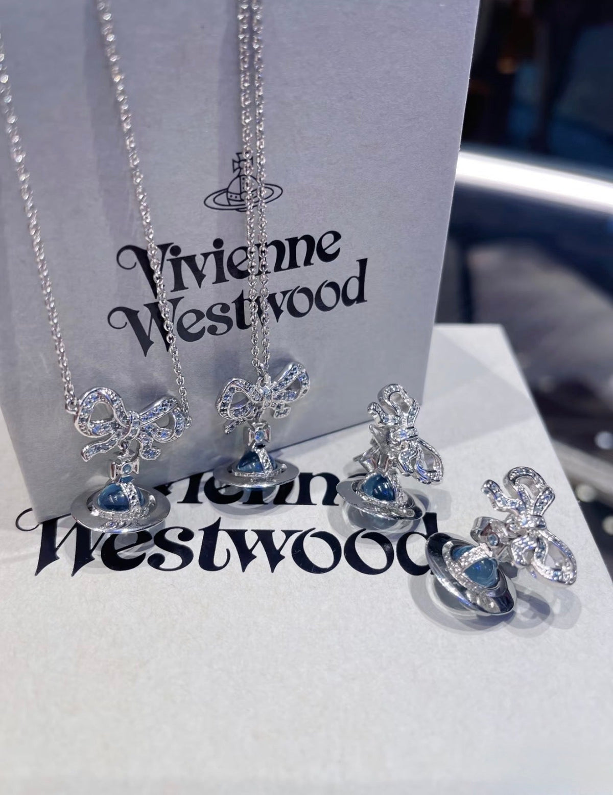 Vivienne Westwood Octavie Necklace иќґиќ¶зµђж�џзђѓ 100%зґ”йЉЂ [IVEз›ґдє•жЂњеђЊж¬ѕ]