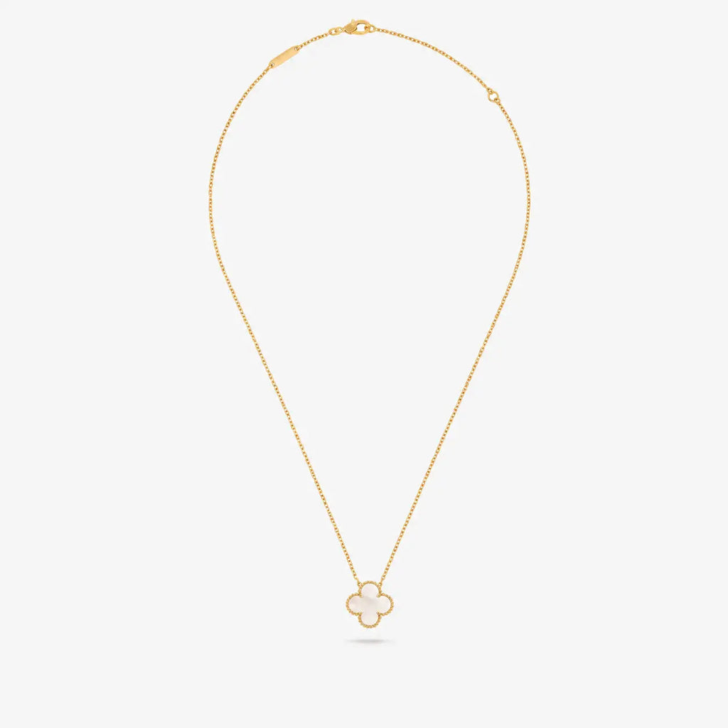 Van Cleef & Arpels Alhambra lucky four-leaf clover necklace