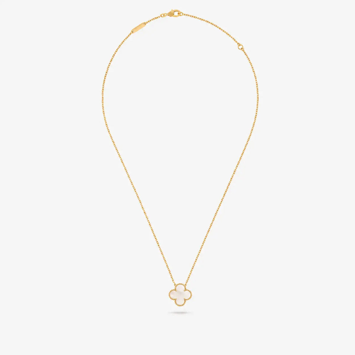 Van Cleef & Arpels Alhambra lucky four-leaf clover necklace