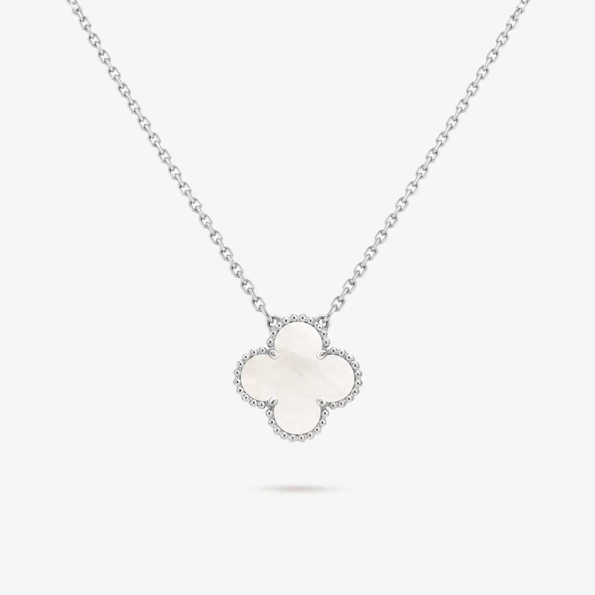 Van Cleef & Arpels Alhambra lucky four-leaf clover necklace
