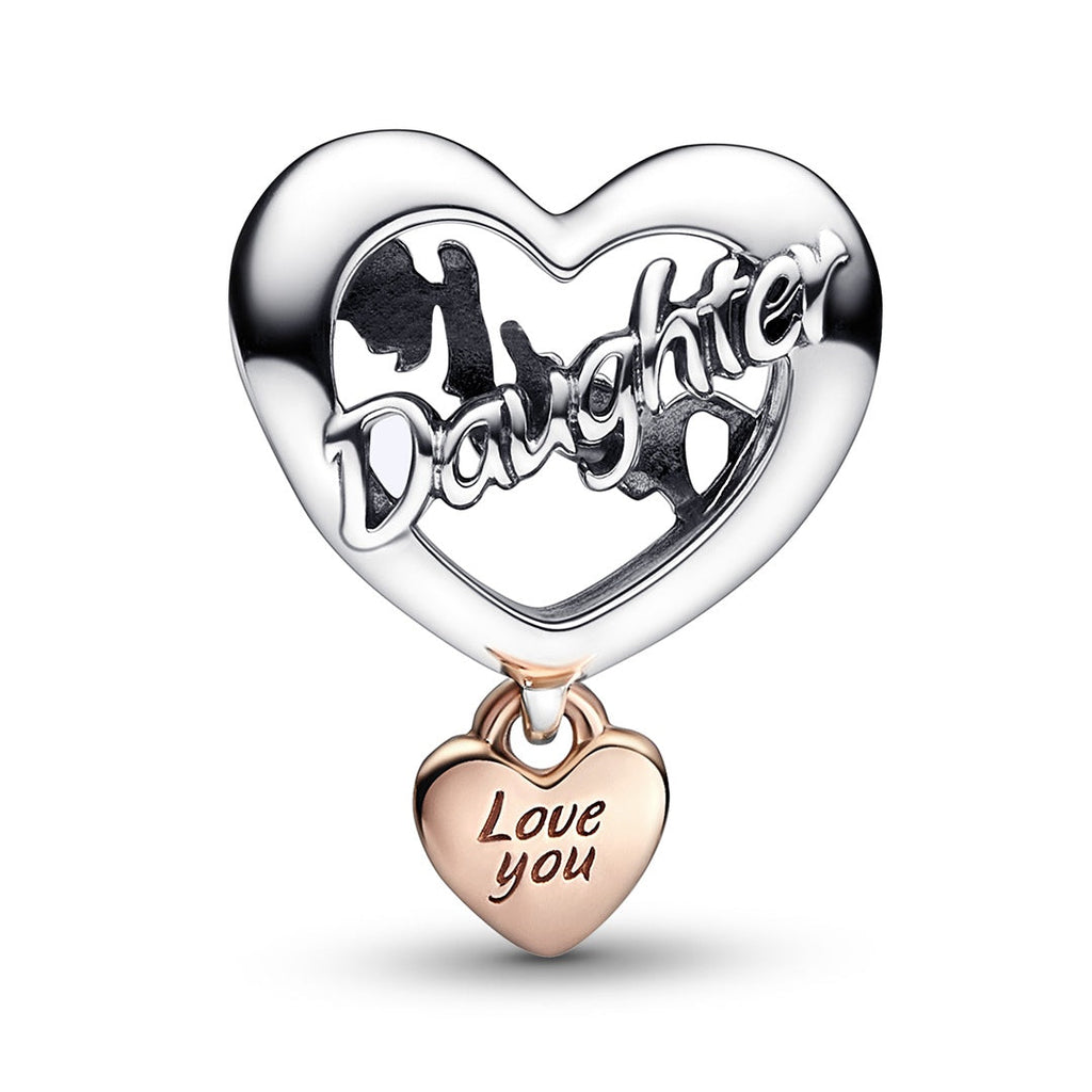 Pandora Love You Daughter Heart Charm