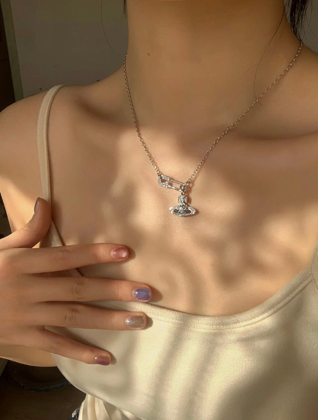 Vivienne Westwood Lucrece Orb Necklace ж‰Јй‡ќй–ѓй‘Ѕрџ§· [Blackpink JennieеђЊж¬ѕж‰Јй‡ќзі»е€—]